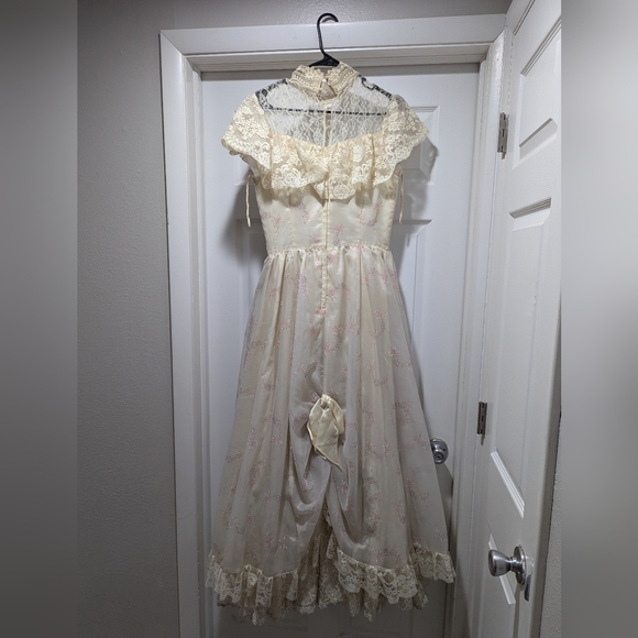 Gunne Sax | Jessica McClintock | VINTAGE | Southern Bell Ball Gown | Size 11 - Picture 11 of 16
